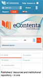 Mobile Screenshot of econtenta.com